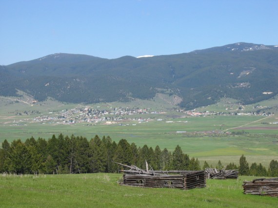 Philipsburg and the beautiful Flint Creek Valley